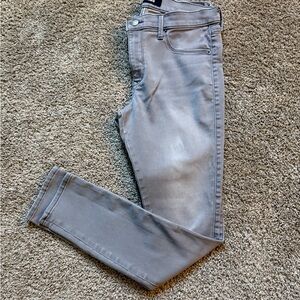 Express Gray Skinny Jegging Jeans Sz 10
